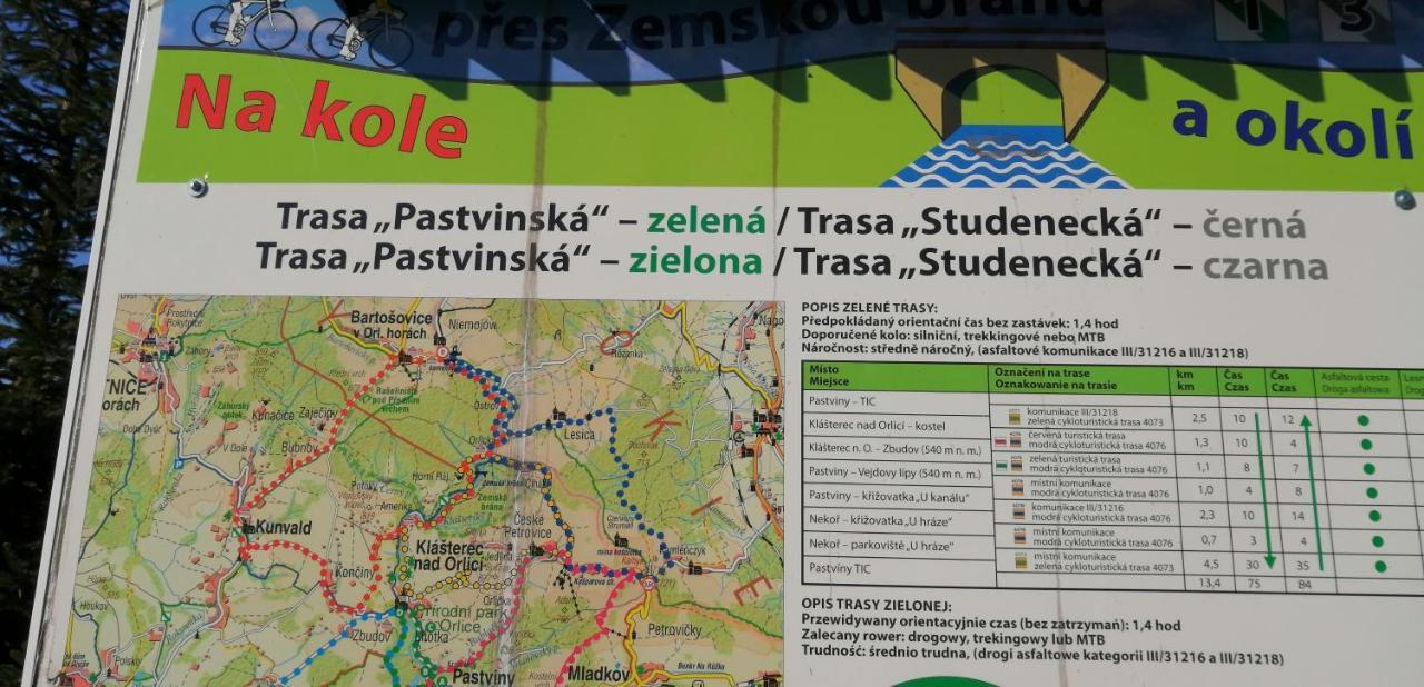 Plne Vybaveny 2+1Byt S Balkonem A Koji Pro Kola A Lyze. Rokytnice v Orlických Horách 외부 사진